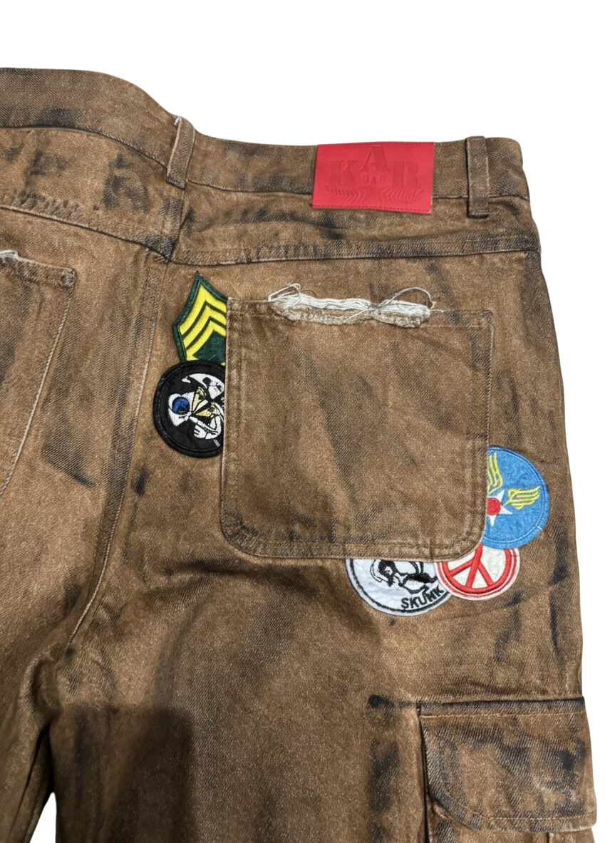 DIRTY PATCH JEANS