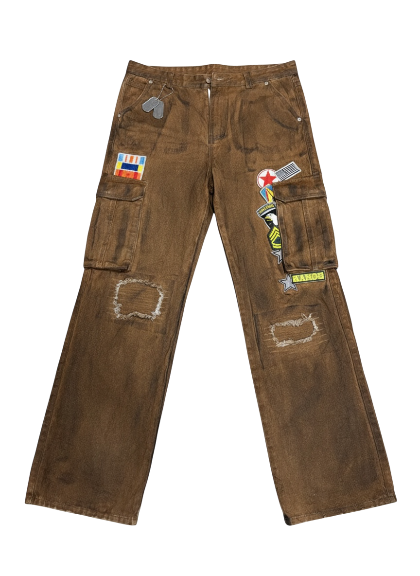 DIRTY PATCH JEANS