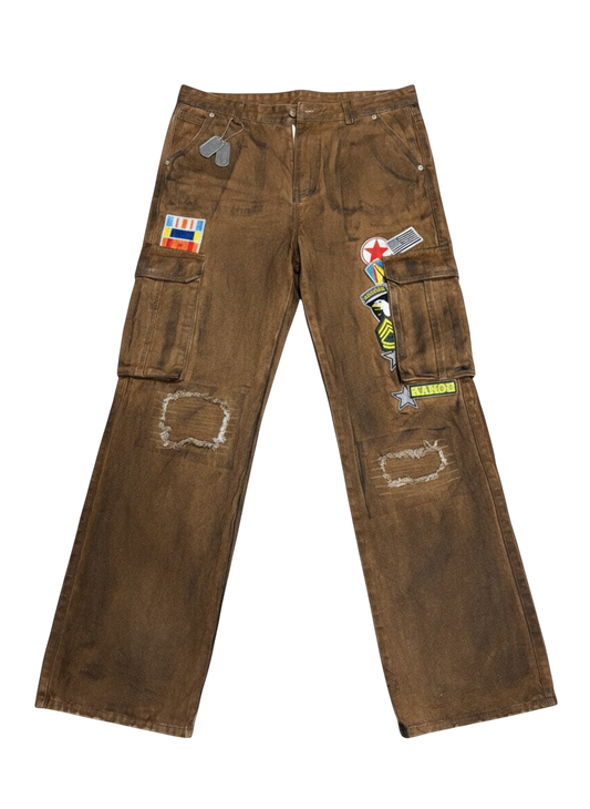 DIRTY PATCH JEANS