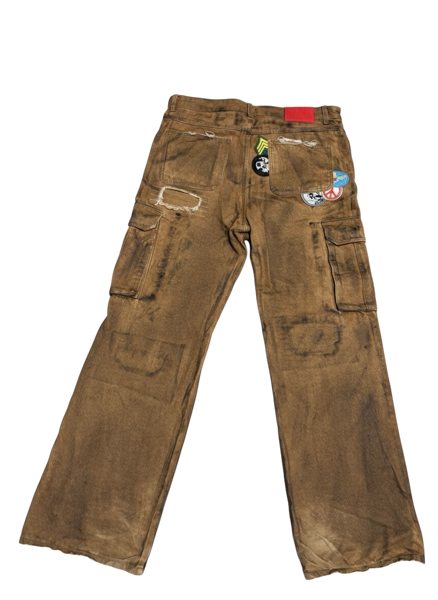 DIRTY PATCH JEANS